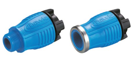 SCHÜTTER Klemmverbinder Anthrazit mit AG 2"