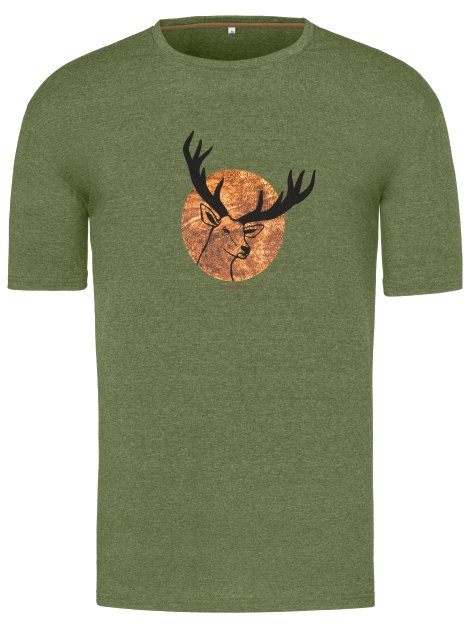 Wild & Wald Herren T-Shirt Scheibe S