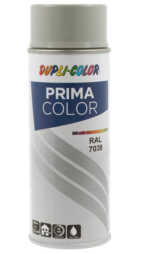 DUPLI-COLOR Lackspray Prima glänzend Achatgrau 400 ml