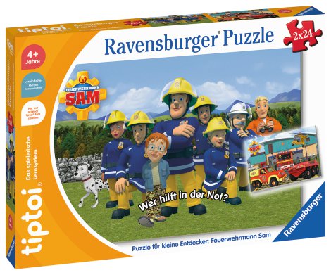 TIPTOI Puzzle für kleine Entdecker Feuerwehrmann Sam