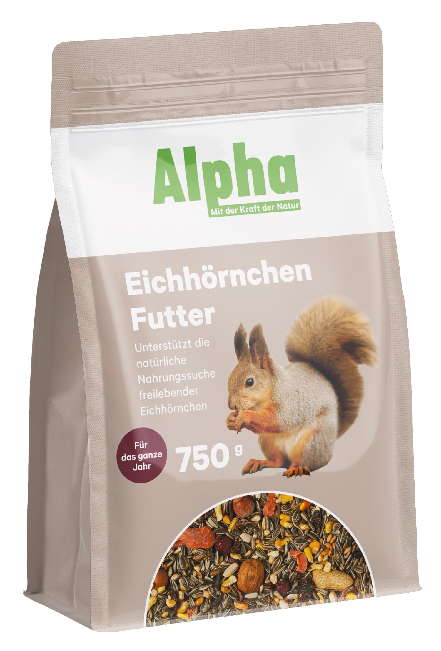 ALPHA Eichhörnchenfutter750 g