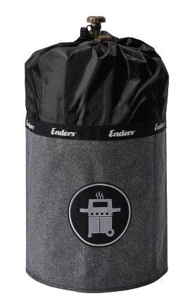 ENDERS Gasflaschenhülle Style Schwarz 11 kg
