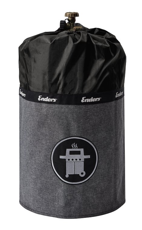 ENDERS Gasflaschenhülle Style Schwarz 11 kg