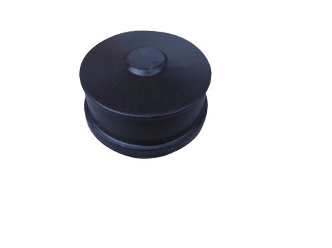 BlAZE Aschekappe Schwarz + Dichtung ⌀ 80 mm