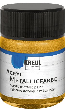 KREUL Acryl Metallicfarbe Gold