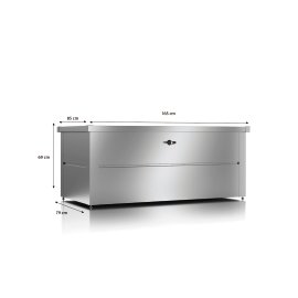 GUARDI Gartenbox Silber