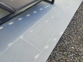 EBENSEER Gartenplatte Deluxe Platin