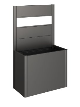 BIOHORT Sichtschutz für Belvedere + AC-GL, dunkelgrau-metallic