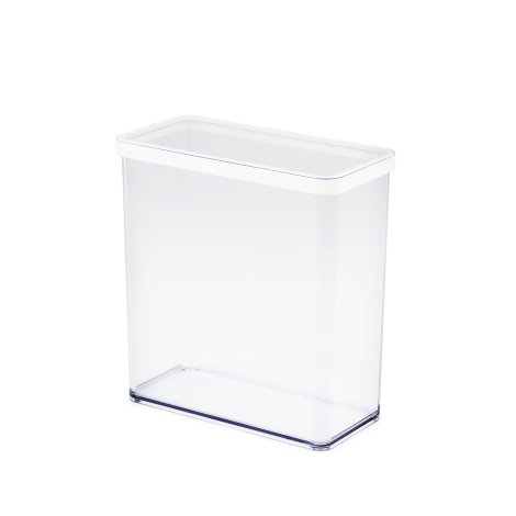 ROTHO Vorratsdose Loft Premium Rechteckig Weiß 3,2 l