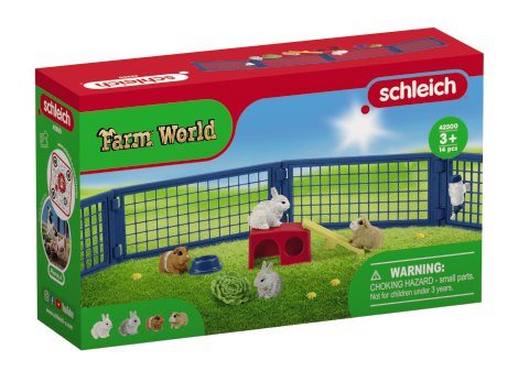 SCHLEICH Zuhause für Kaninchen/Meerschweinchen