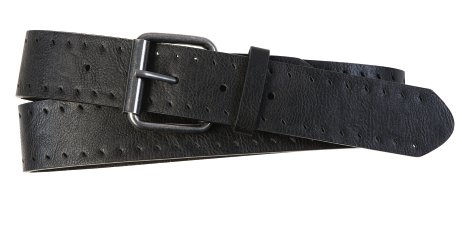 Herren Gürtel Hero Schwarz 100 cm