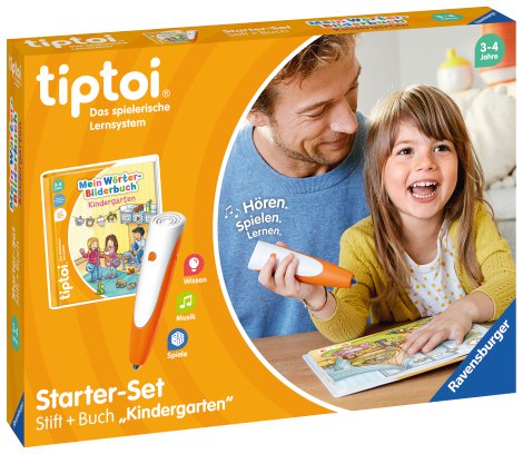 tiptoi® Starter-Set Stift und Wörter-Bilderbuch Kindergarten