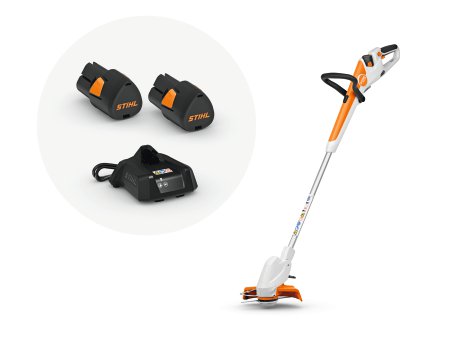 STIHL Akku-Motorsense FSA 30 Set + 2x Akku AS2 + Ladegerät AL1