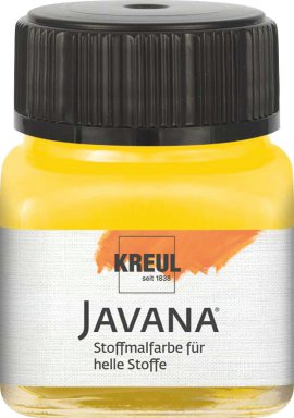 KREUL Stoffmalfarbe für helle Stoffe Goldgelb
