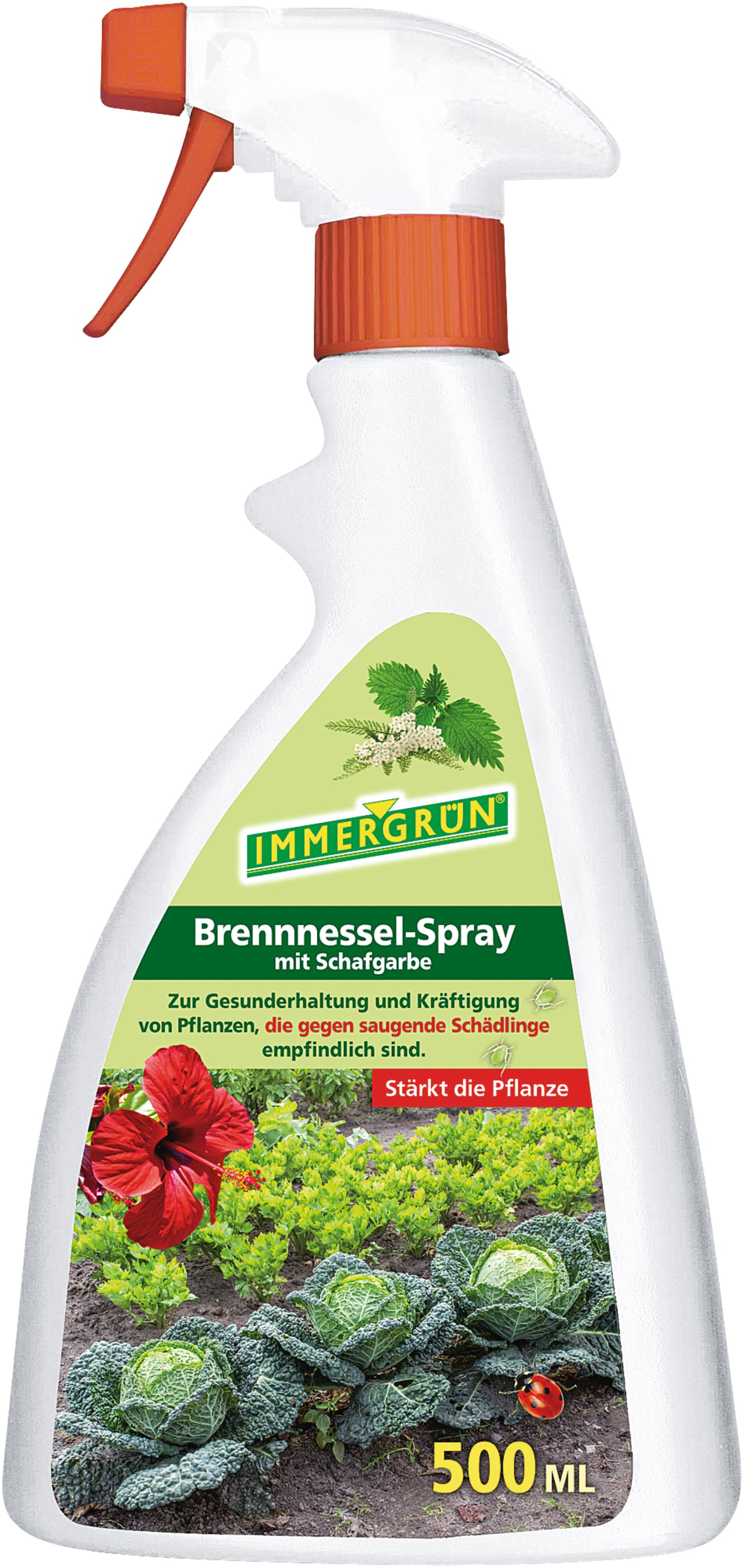 IMMERGRÜN Bio-Brennnessel-Spray mit Schafgarbe 500 ml
