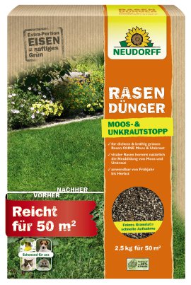 NEUDORFF Rasendünger Special 5 Plus 1, 2,5 kg