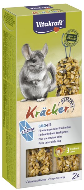 VITAKRAFT Calcium Kräcker Chinchilla 2er-Pack