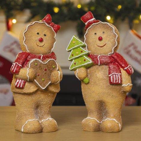 Deko-Lebkuchenmännchen Groß 23x10x8 cm