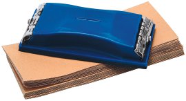 Sandpapierhalter inkl. 36 Schleifblätter 160x85 mm