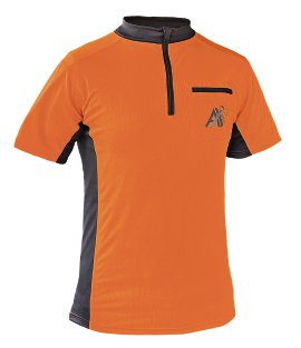 AX-MEN® Funktionsshirt kurzarm Orange