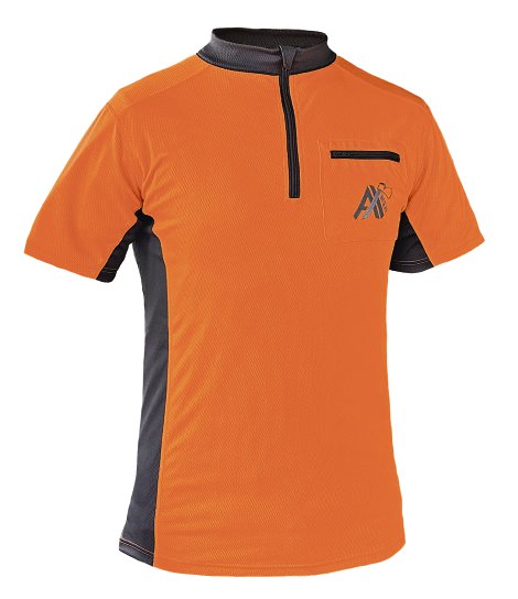 AX-MEN® Funktionsshirt kurzarm Orange XS