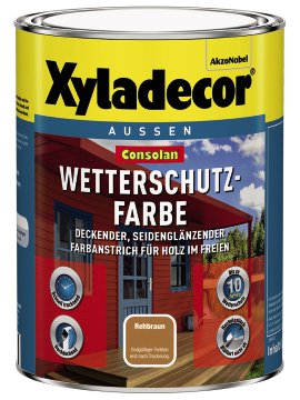 XYLADECOR Wetterschutzfarbe Rehbraun