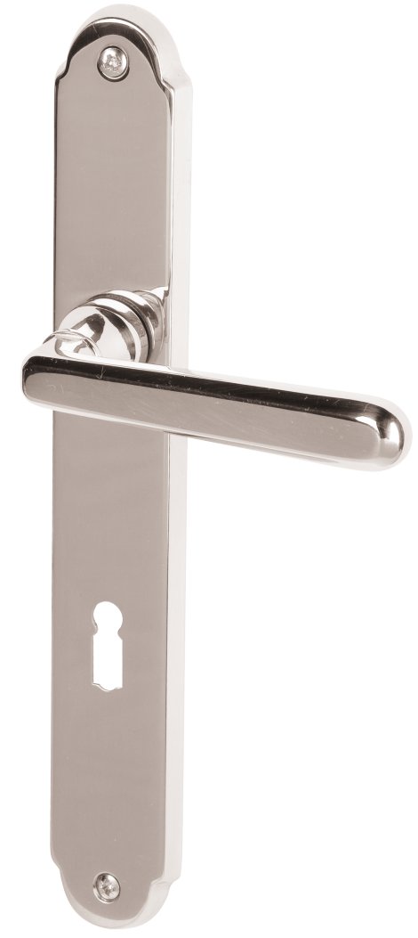 ALPERTEC Türbeschlag Wien-LS Messing Chrom poliert BB