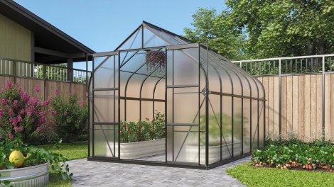 VITAVIA Gewächshaus Dione 9900 HKP 4 mm Schwarz