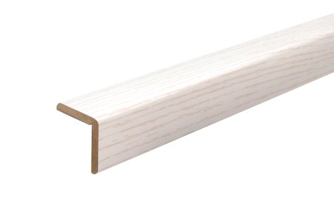 FN Neuhofer Winkelleiste FOES013 Esche Weiß 2400x28x28 mm