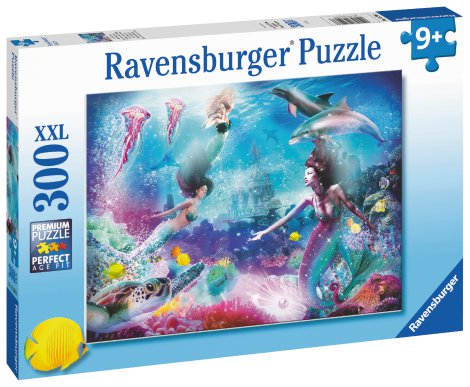 RAVENSBURGER Puzzle Im Reich der Meerjungfrauen