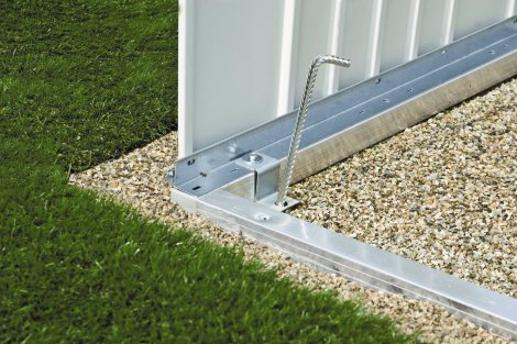 BIOHORT Alu-Bodenrahmen zu Highline H6