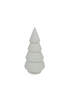 LED-Dekofigur Baum Weiß