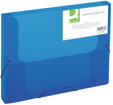 Q-CONNECT Heftbox translozierend A4 Blau