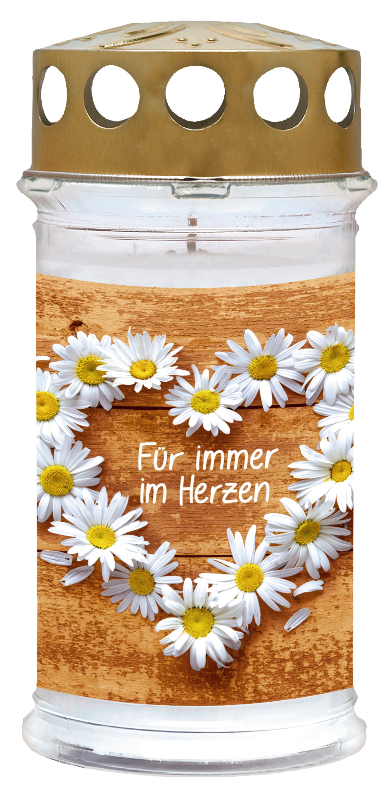 AMBROSIUS Grablicht Herzblüte