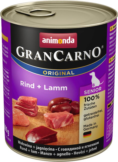 ANIMONDA GranCarno Senior Rind & Lamm 800 g