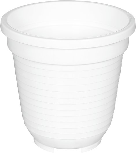 GELI Blumentopf Standard Weiß 6 cm