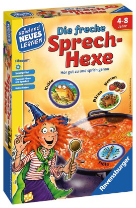 RAVENSBURGER Spiel Die freche Sprech-Hexe