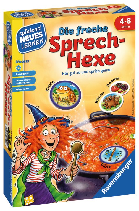 RAVENSBURGER Spiel Die freche Sprech-Hexe