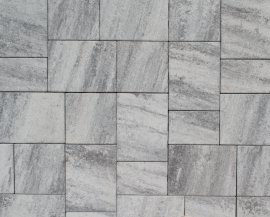 EBENSEER Gartenplatte Nature Moments Perlgrau meliert 29,7x29,7x5,5 cm (LxBxH)