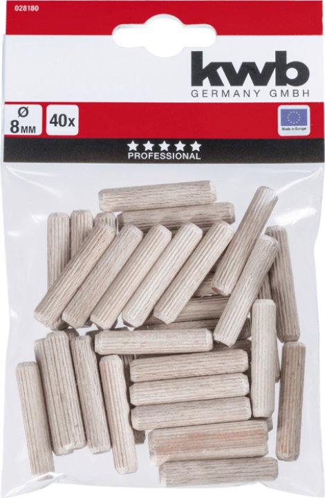 KWB Holzdübel 8x40 mm 40 Stk.