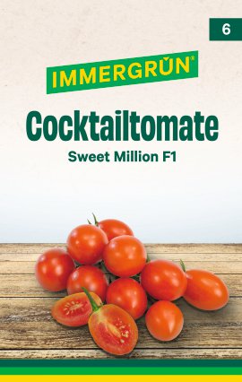 IMMERGRÜN Tütensamen Cocktailtomate Sweet Million F1