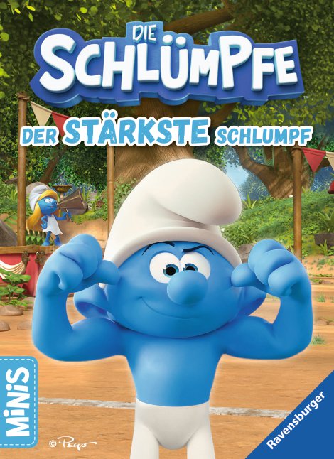 RAVENSBURGER Buch Die Schlümpfe Der stärkste Schlumpf
