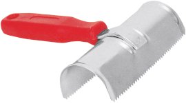 Rinderstriegel, halbrund 2-reihig