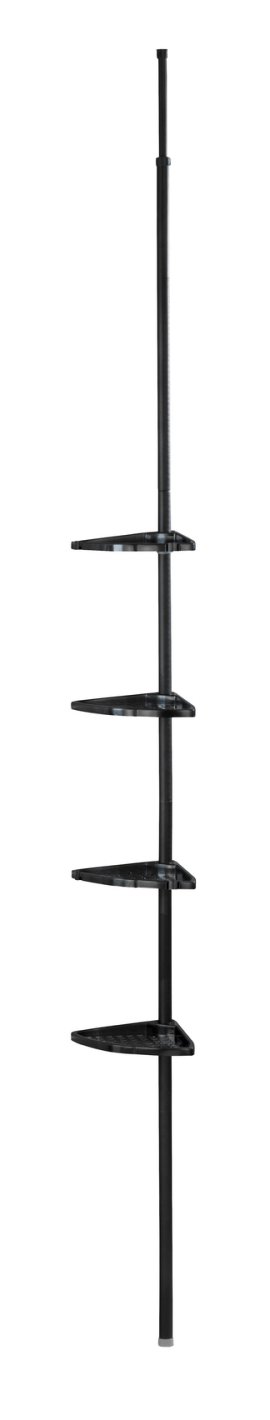 Teleskop-Duschecke Opal, schwarz