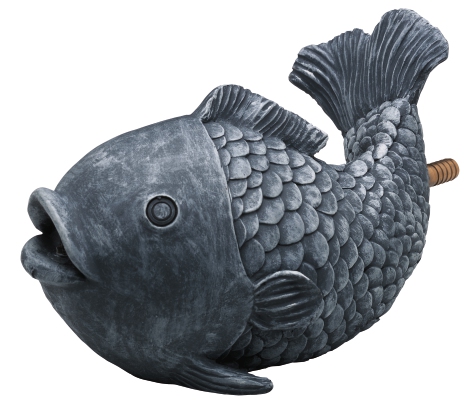 Wasserspeier Fisch 24x13x15,5 cm