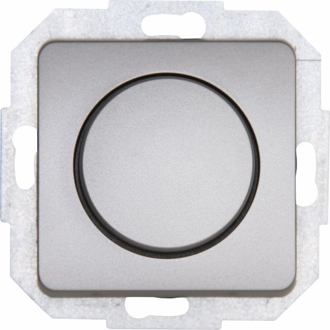 KOPP LED-Druck-Wechseldimmer Milano Stahl
