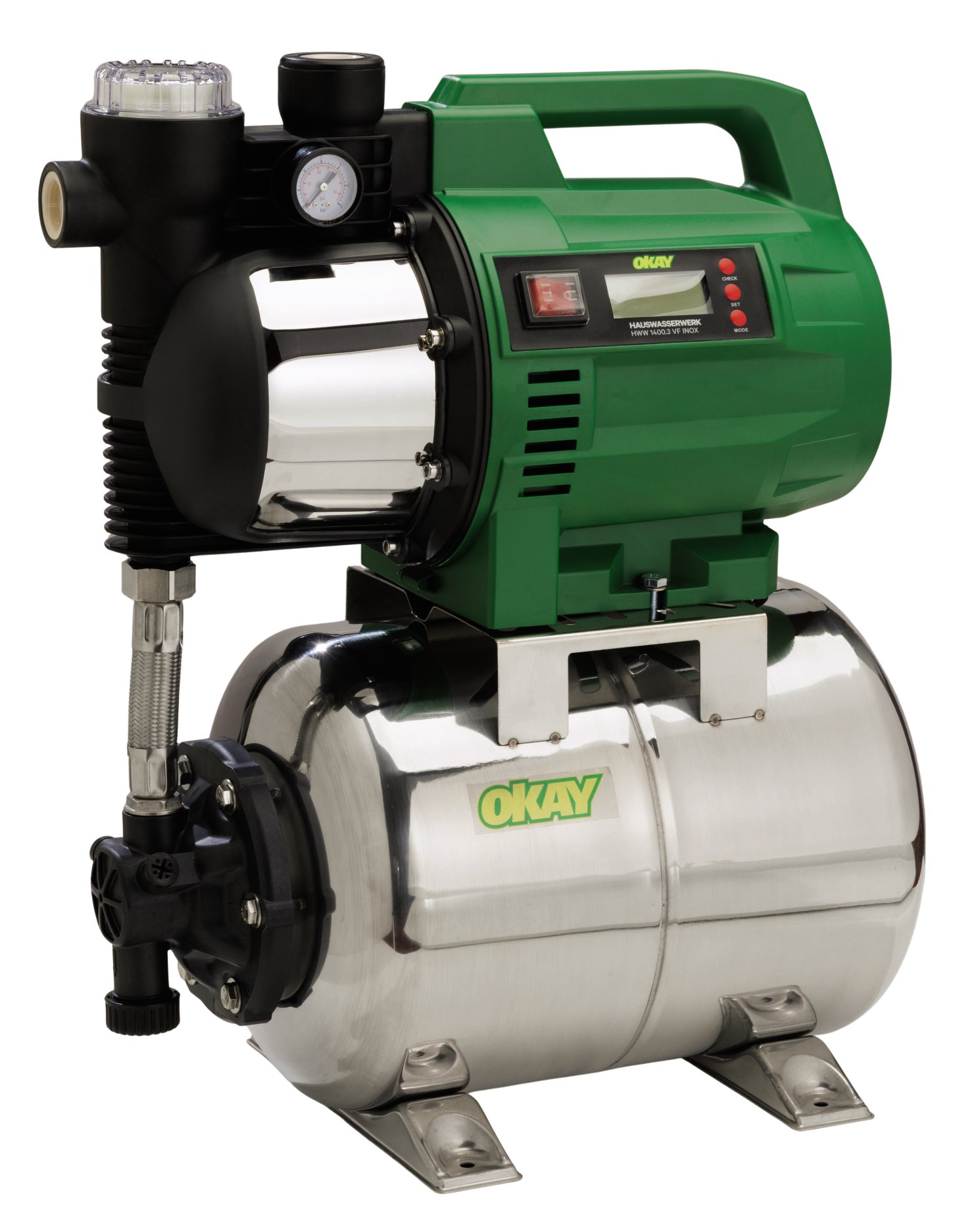 OKAY Hauswasserwerk Inox HWW1400 VF III