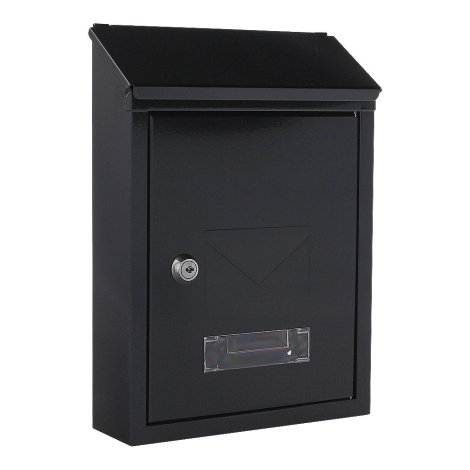 ROTTNER Briefkasten Udine Schwarzgrau