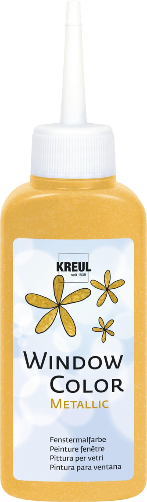 KREUL Fenstermalfarbe Gold 80 ml