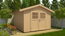 WEKA Gartenhaus 122 Natur